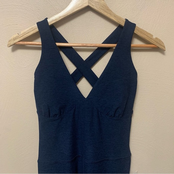 Beyond Yoga Spacedye Daring Jumpsuit in Nocturnal Navy Size Small NWT New - Picture 5 of 10
